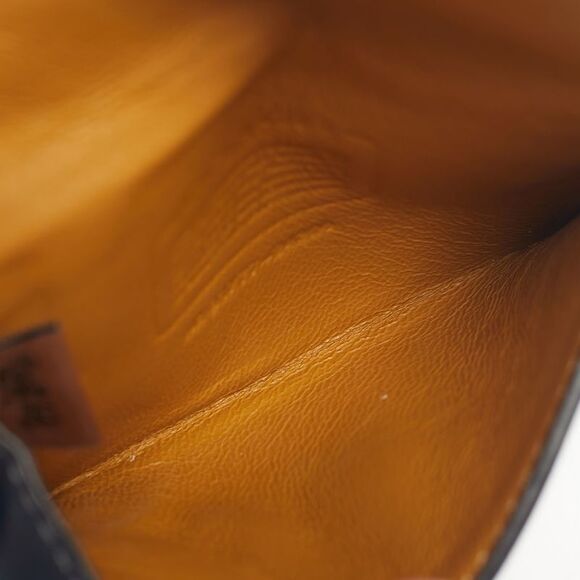 Coach Blue Leather Edgestain Card Case Pouch - Picture 2 of 7